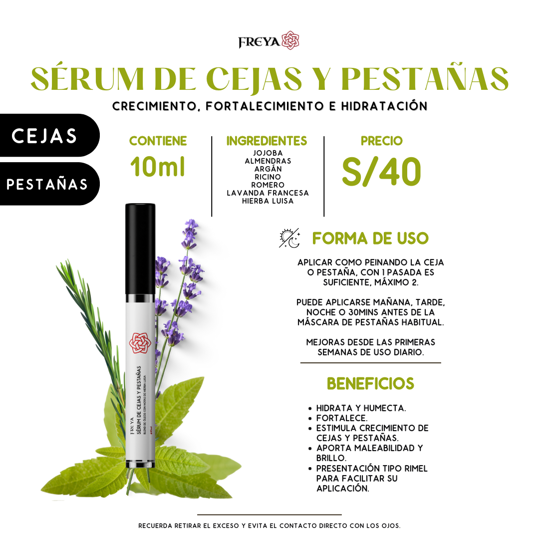 SÉRUM PARA CEJAS Y PESTAÑAS