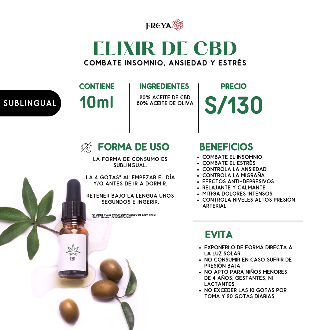 1 ELIXIR DE CBD + 1 CONTORNO DE OJOS